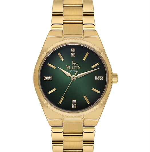 PLATİN PİERRE KADIN KOL SAATİ