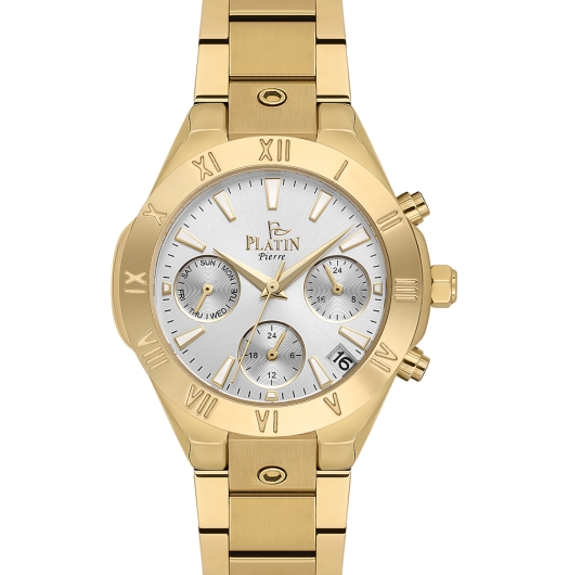 PLATİN PİERRE KADIN KOL SAATİ
