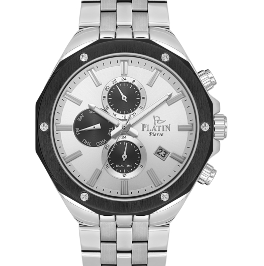 PLATİN PİERRE ERKEK KOL SAATİ