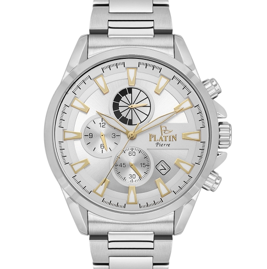 PLATİN PİERRE ERKEK KOL SAATİ
