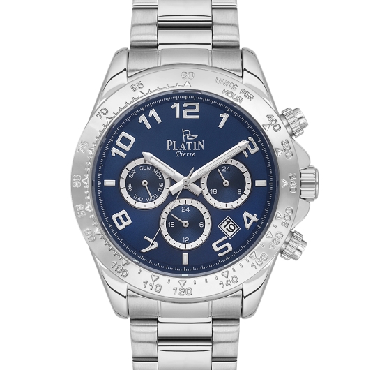 PLATİN PİERRE ERKEK KOL SAATİ