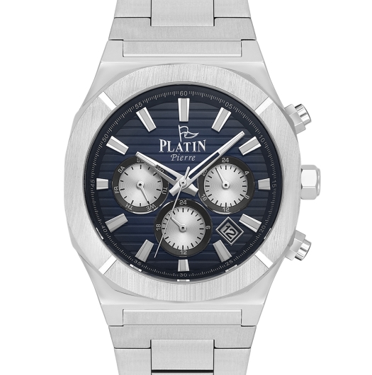 PLATİN PİERRE ERKEK KOL SAATİ