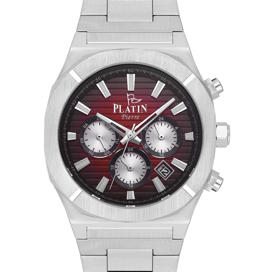 PLATİN PİERRE ERKEK KOL SAATİ