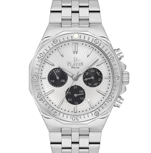 PLATİN PİERRE ERKEK KOL SAATİ