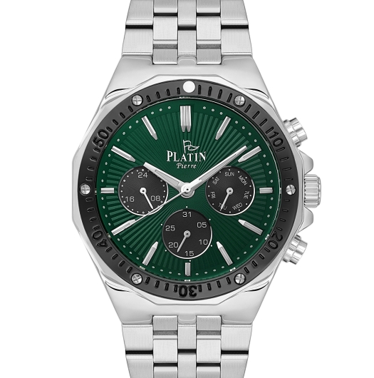 PLATİN PİERRE ERKEK KOL SAATİ