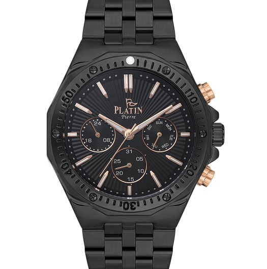 PLATİN PİERRE ERKEK KOL SAATİ
