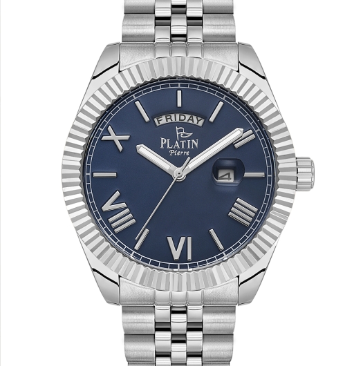 PLATİN PİERRE ERKEK KOL SAATİ