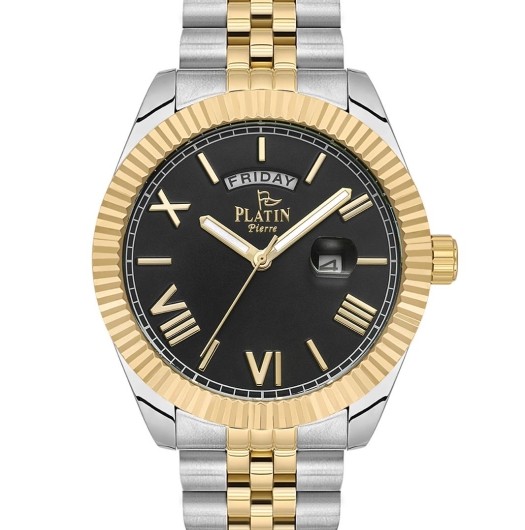 PLATİN PİERRE ERKEK KOL SAATİ
