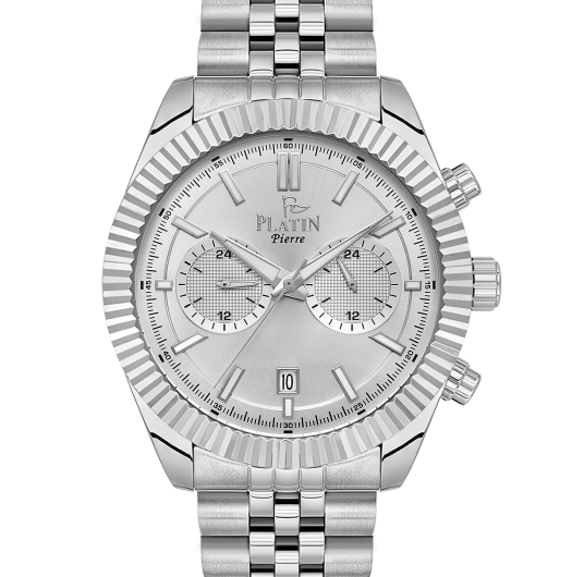 PLATİN PİERRE ERKEK KOL SAATİ