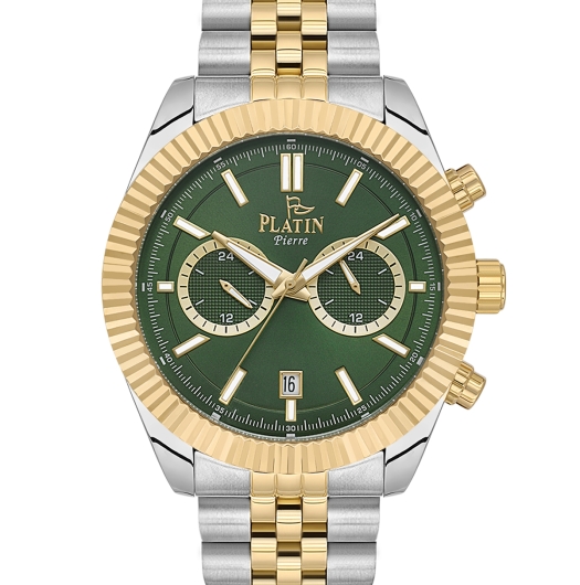 PLATİN PİERRE ERKEK KOL SAATİ