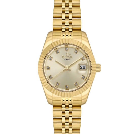 PLATİN PİERRE KADIN KOL SAATİ