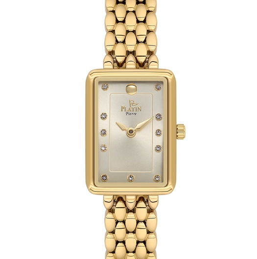 PLATİN PİERRE KADIN KOL SAATİ