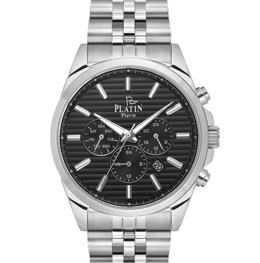 PLATİN PİERRE ERKEK KOL SAATİ