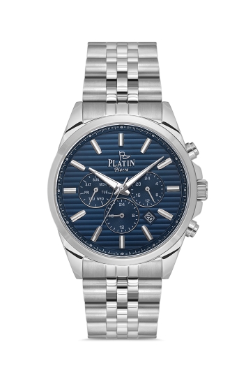 PLATİN PİERRE ERKEK KOL SAATİ