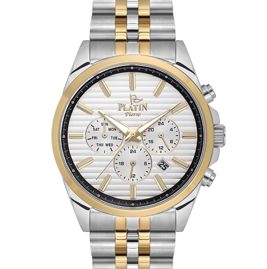 PLATİN PİERRE ERKEK KOL SAATİ
