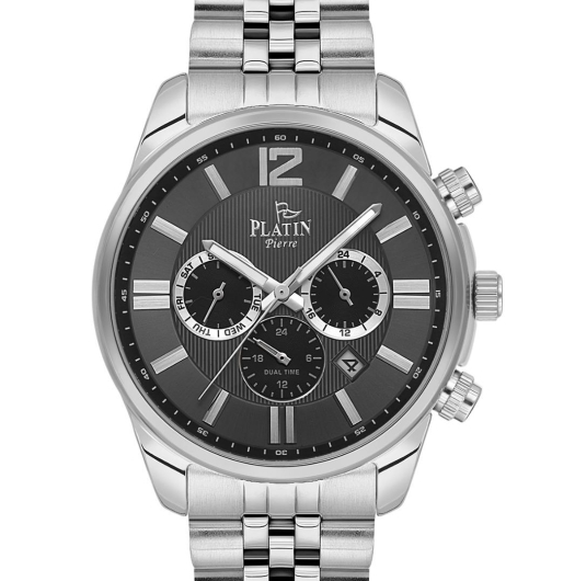 PLATİN PİERRE ERKEK KOL SAATİ