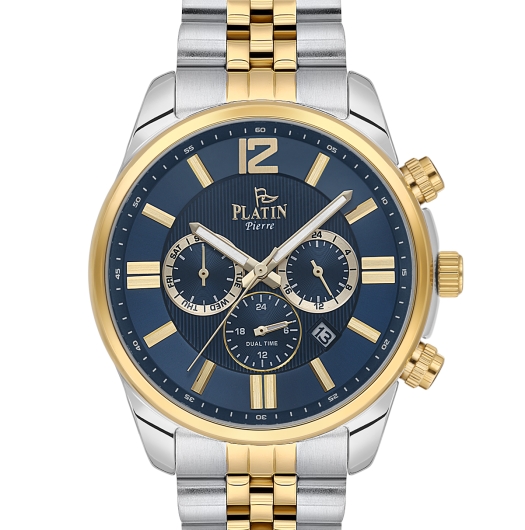 PLATİN PİERRE ERKEK KOL SAATİ