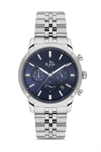 PLATİN PİERRE ERKEK KOL SAATİ