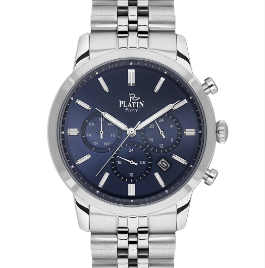 PLATİN PİERRE ERKEK KOL SAATİ
