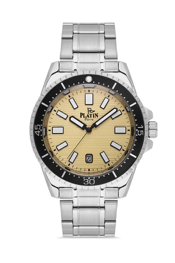 PLATİN PİERRE ERKEK KOL SAATİ