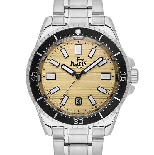 PLATİN PİERRE ERKEK KOL SAATİ