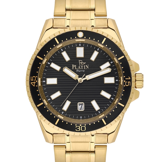 PLATİN PİERRE ERKEK KOL SAATİ