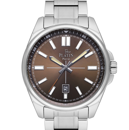 PLATİN PİERRE ERKEK KOL SAATİ