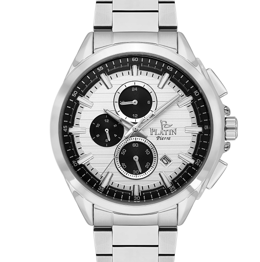 PLATİN PİERRE ERKEK KOL SAATİ
