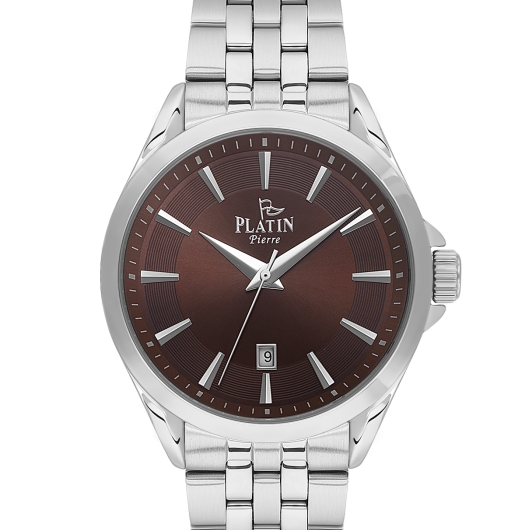 PLATİN PİERRE ERKEK KOL SAATİ