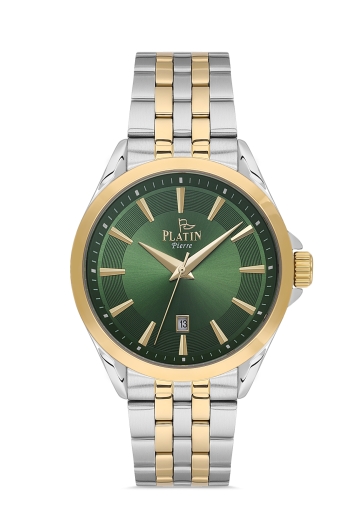 PLATİN PİERRE ERKEK KOL SAATİ