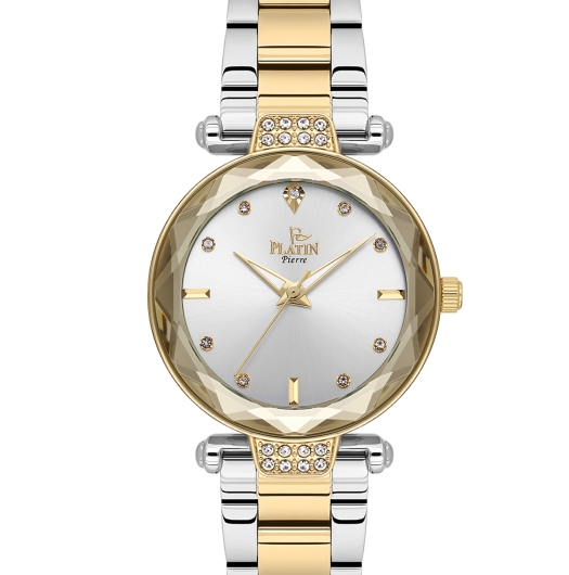 PLATİN PİERRE KADIN KOL SAATİ