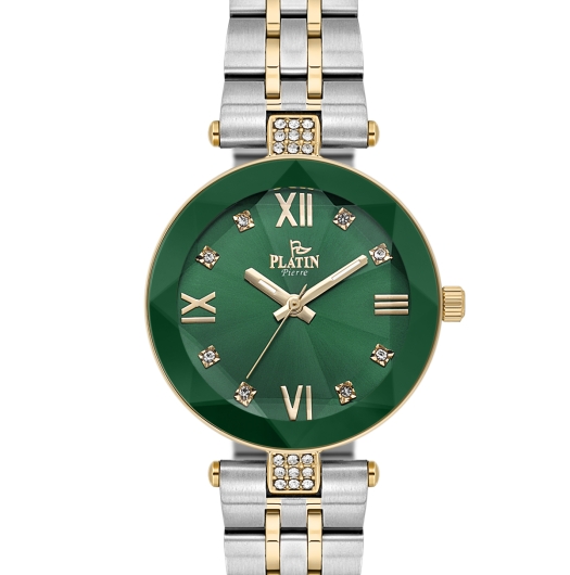 PLATİN PİERRE KADIN KOL SAATİ