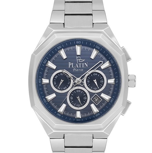 PLATİN PİERRE ERKEK KOL SAATİ