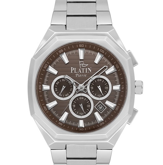 PLATİN PİERRE ERKEK KOL SAATİ