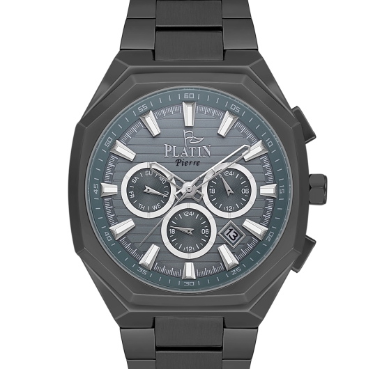 PLATİN PİERRE ERKEK KOL SAATİ