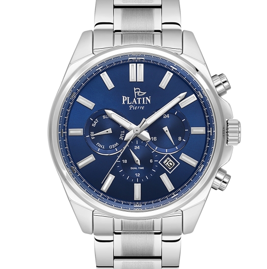 PLATİN PİERRE ERKEK KOL SAATİ