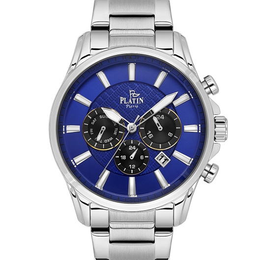 PLATİN PİERRE ERKEK KOL SAATİ