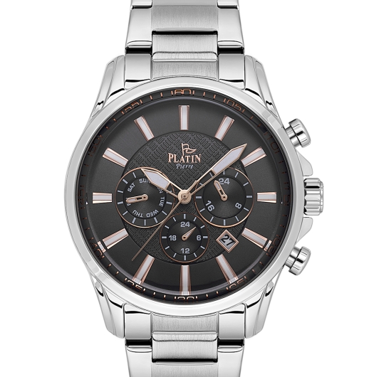PLATİN PİERRE ERKEK KOL SAATİ
