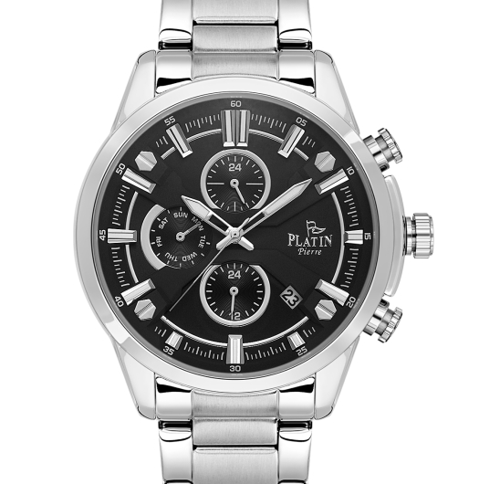 PLATİN PİERRE ERKEK KOL SAATİ