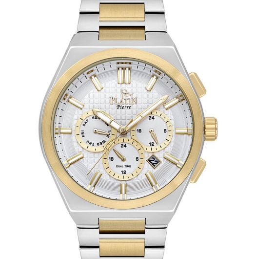 PLATİN PİERRE ERKEK KOL SAATİ