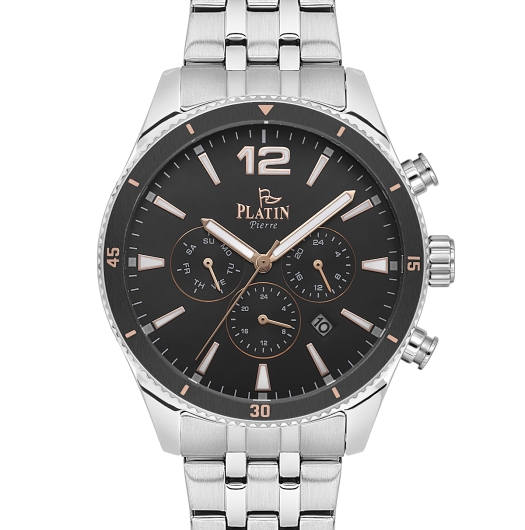 PLATİN PİERRE ERKEK KOL SAATİ
