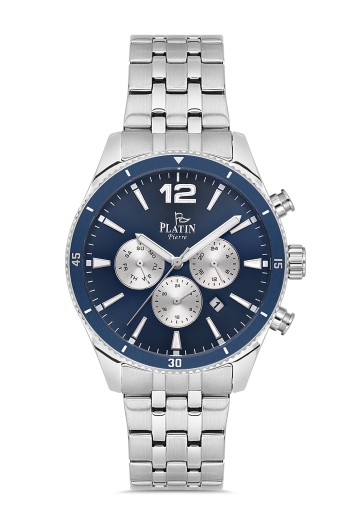 PLATİN PİERRE ERKEK KOL SAATİ