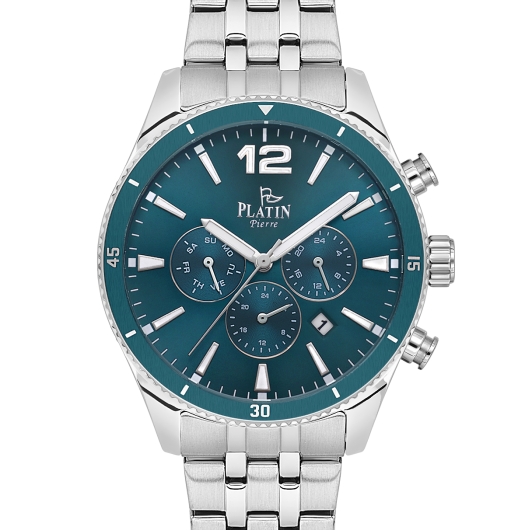 PLATİN PİERRE ERKEK KOL SAATİ
