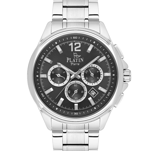 PLATİN PİERRE ERKEK KOL SAATİ