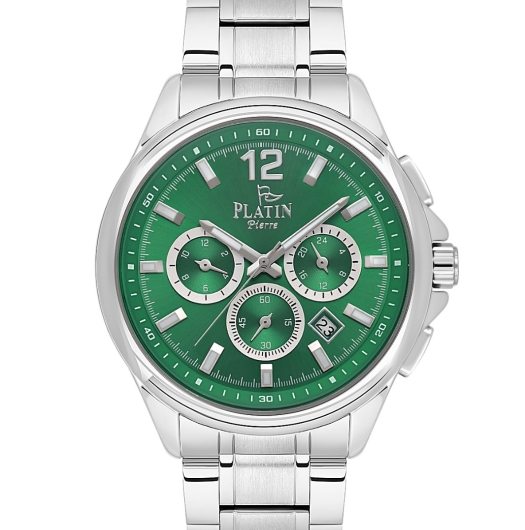 PLATİN PİERRE ERKEK KOL SAATİ