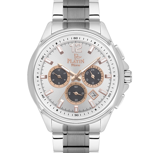 PLATİN PİERRE ERKEK KOL SAATİ