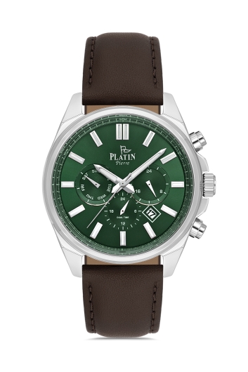 PLATİN PİERRE ERKEK KOL SAATİ