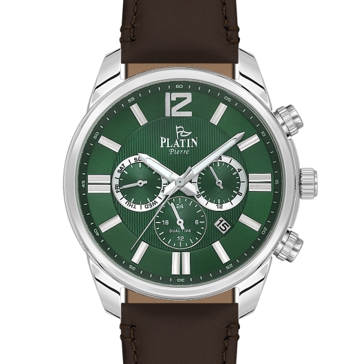 PLATİN PİERRE ERKEK KOL SAATİ