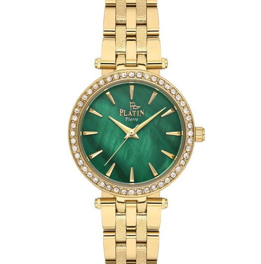 PLATİN PİERRE KADIN KOL SAATİ