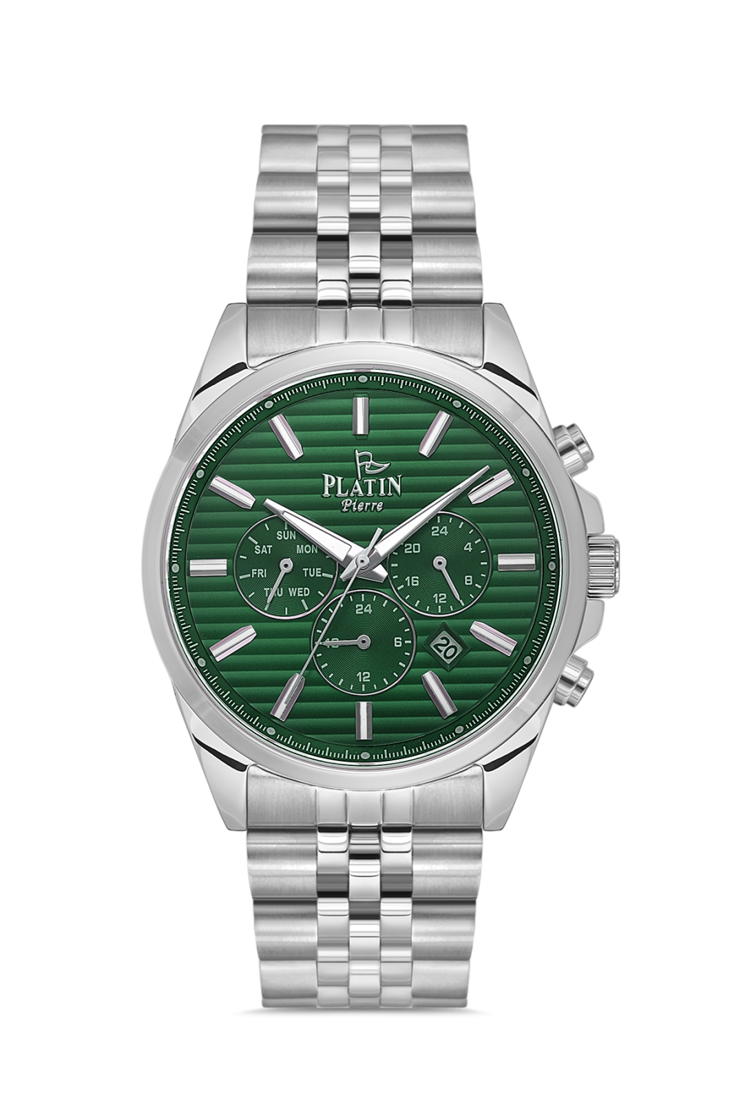 PLATİN PİERRE ERKEK KOL SAATİ